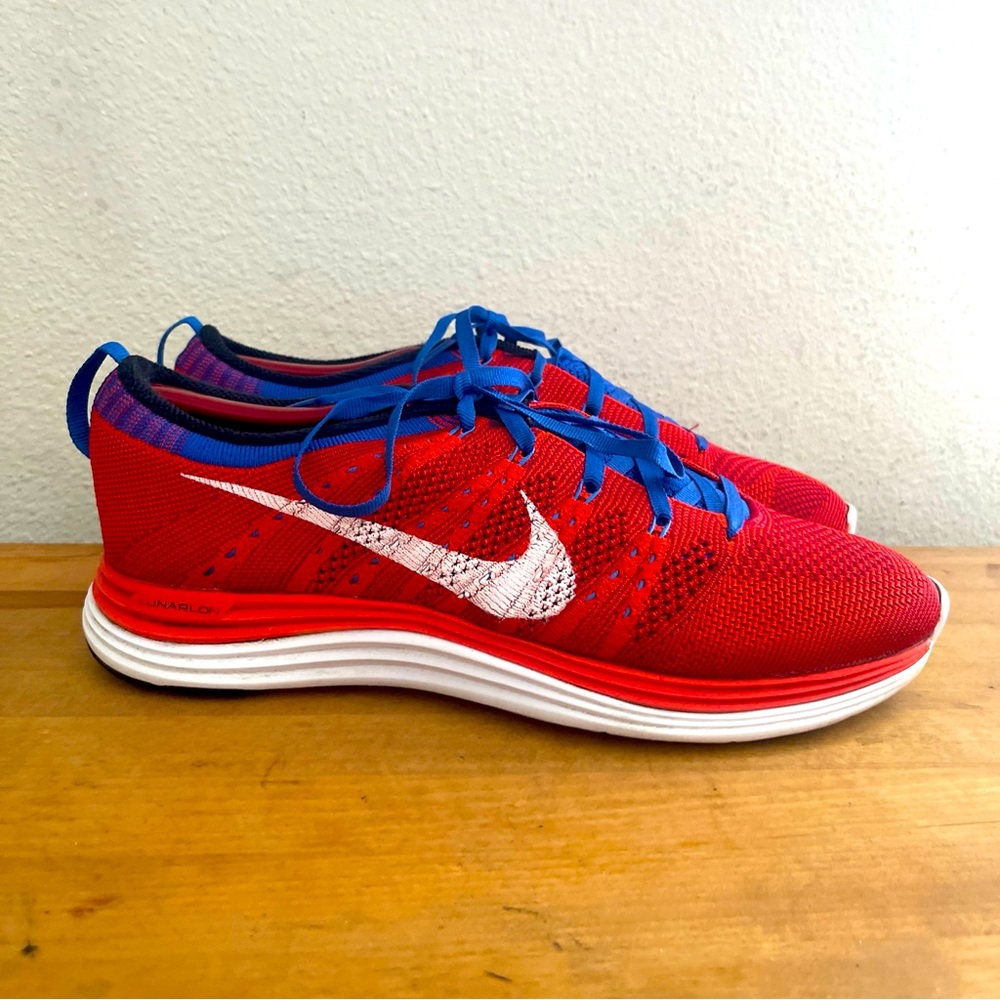 Nike Men's Flyknit One+ Running  Jogging Sneakers 554887-816 Sz 7